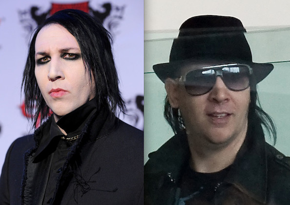 Marilyn Manson Without Makeup Looks